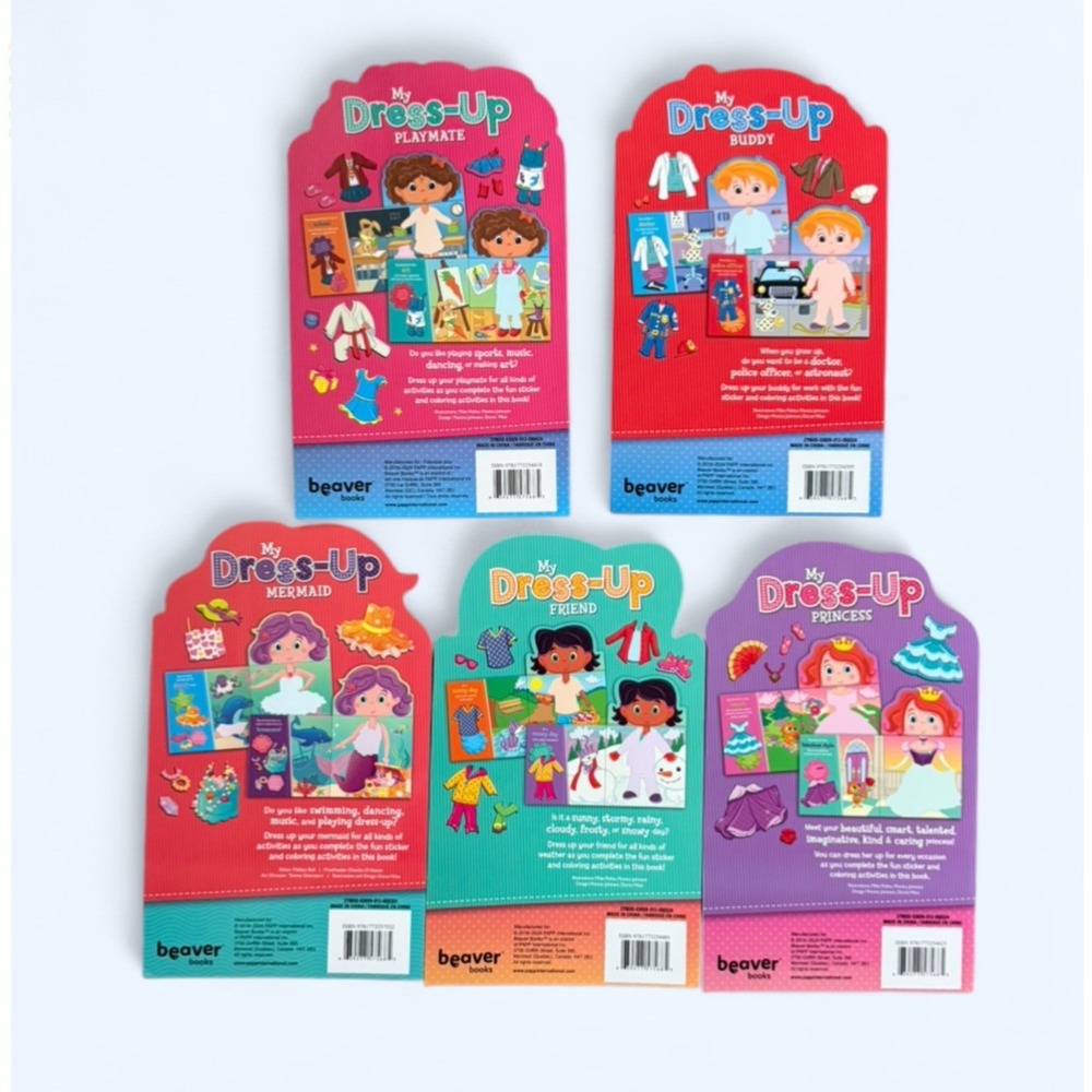 Sticker Activity Book Set with Full-Color Sticker Pages (Set of 5) - Picture 2 of 7